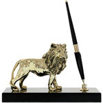 Highclass Lion Golden pen holder 2