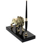 Highclass Lion Golden pen holder 6