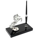 Highclass Silver Horse pen holder 3