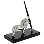 Highclass Silver Lion pen holder 3