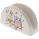 Napkin Holder with Owls 2