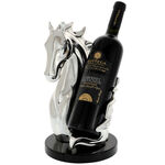 High class silver horse glass holder 1