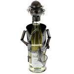 Fisherman's bottle holder with white wine 1