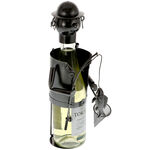 Fisherman's bottle holder with white wine 2