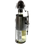 Fisherman's bottle holder with white wine 3