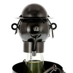 Fisherman's bottle holder with white wine 5