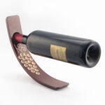 Curved wine bottle holder 1