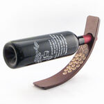 Curved wine bottle holder 3