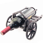 Mohagony cannon bottleholder 1