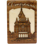 Souvenir with Timisoara Cathedral 28 cm 1