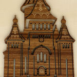 Souvenir with Timisoara Cathedral 28 cm 4