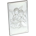 Guardian angels silver plated 15cm