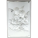 Guardian angels silver plated 15cm 2