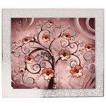 Silver painting tree of life 2