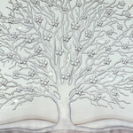 Wall decoration tree of life with flowers 80cm 6