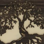 Painting tree of life with message when you want 40cm 2
