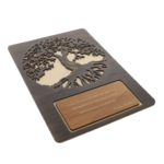 Painting tree of life with message when you want 40cm 5
