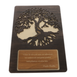 Painting tree of life with message when you want 40cm 6