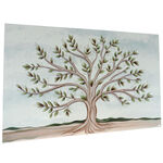 Silver leaf tree of life painting 2