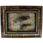 Wall Decoration with 2 Pistols 1