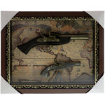 Wall decoration with guns 2