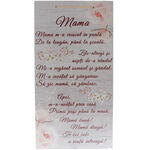 Wall decoration with message for mother