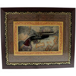 Wall Decoration with Pistol World Classic 1