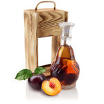 Natural Plum Brandy in Jug 1