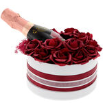 Rose Box with Champagne 3