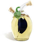 Beverege in olive bottle 4