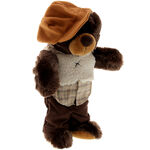 Brown Plush Bear with Vest 1