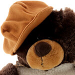 Brown Plush Bear with Vest 4