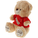 Light Brown teddy Bear with love U T-shirt 3