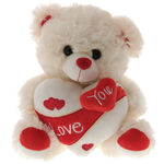 Plush Teddy Bear Love You 2