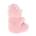 Ursulet de plus roz cu inima love 20cm 5