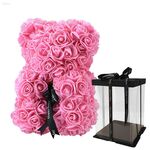 Pink Roses Teddy Bear 40 cm 2