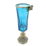 Blue Murano Luxurious Hydrangea vase 47cm 3