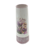 Vaza ceramica lavanda pictata cu mesaj De Suflet 29cm 3