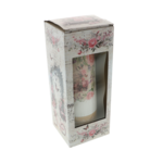 Pink Rose Hand-Painted Ceramic Vase – “Beauty” 5