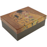 Kiszélesedő váza Klimt: Kiss gold 4