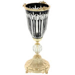 Vaza Murano Luxurious black and gold 1