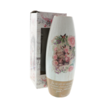 Vază pictată ceramică trandafiri roz Încredere