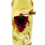 Twisted Wine Bottle with Grapes 2