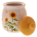 Sugar bowl with Sunflowers 4