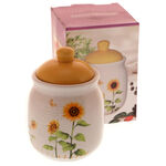 Sugar bowl with Sunflowers 5