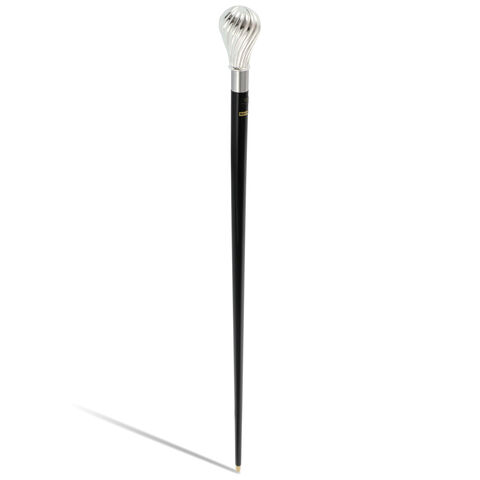 Baston elegant Walking Sticks Silver Shine