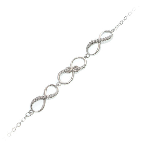 Infinity Silver Bracelet