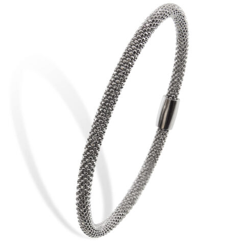 Magnetic Silver Bracelet