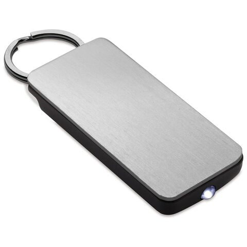 Key-finder keyring with white LED