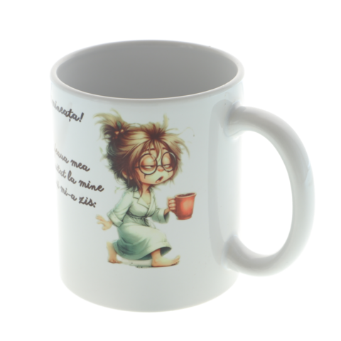 Cana haioasă personalizată - Bună dimineața
